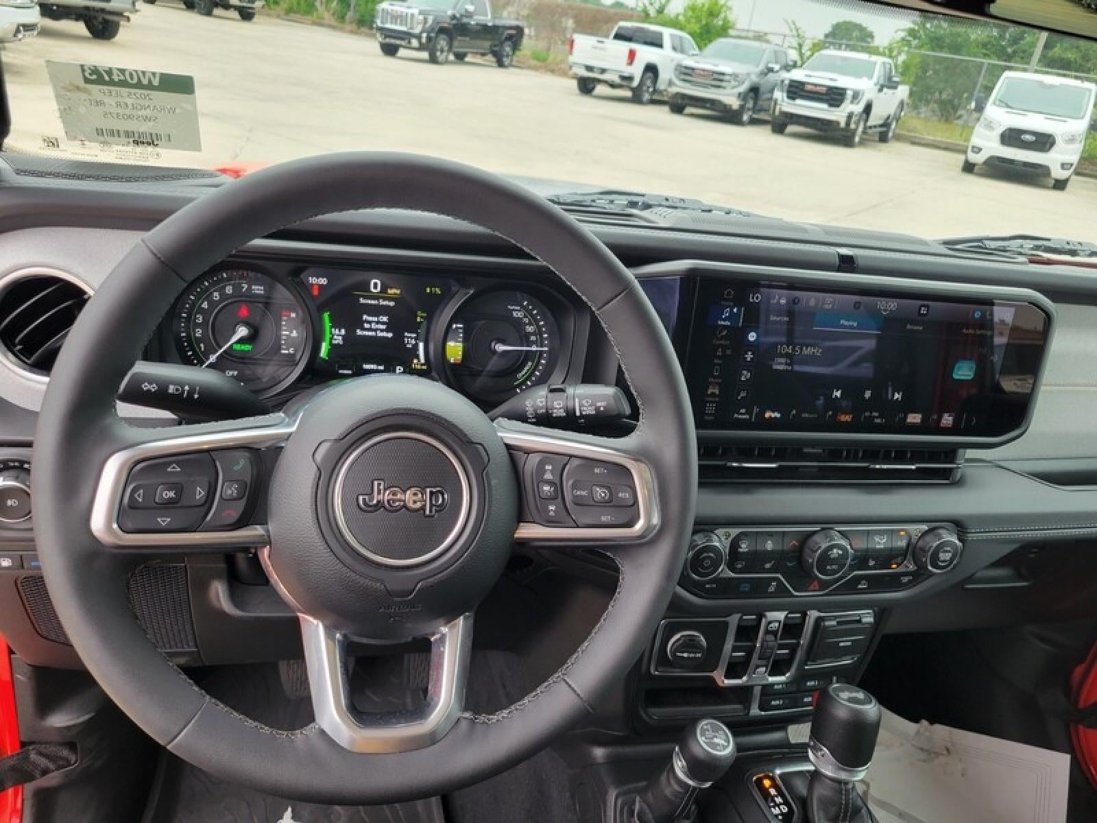 2025 Jeep Wrangler 4xe Backcountry