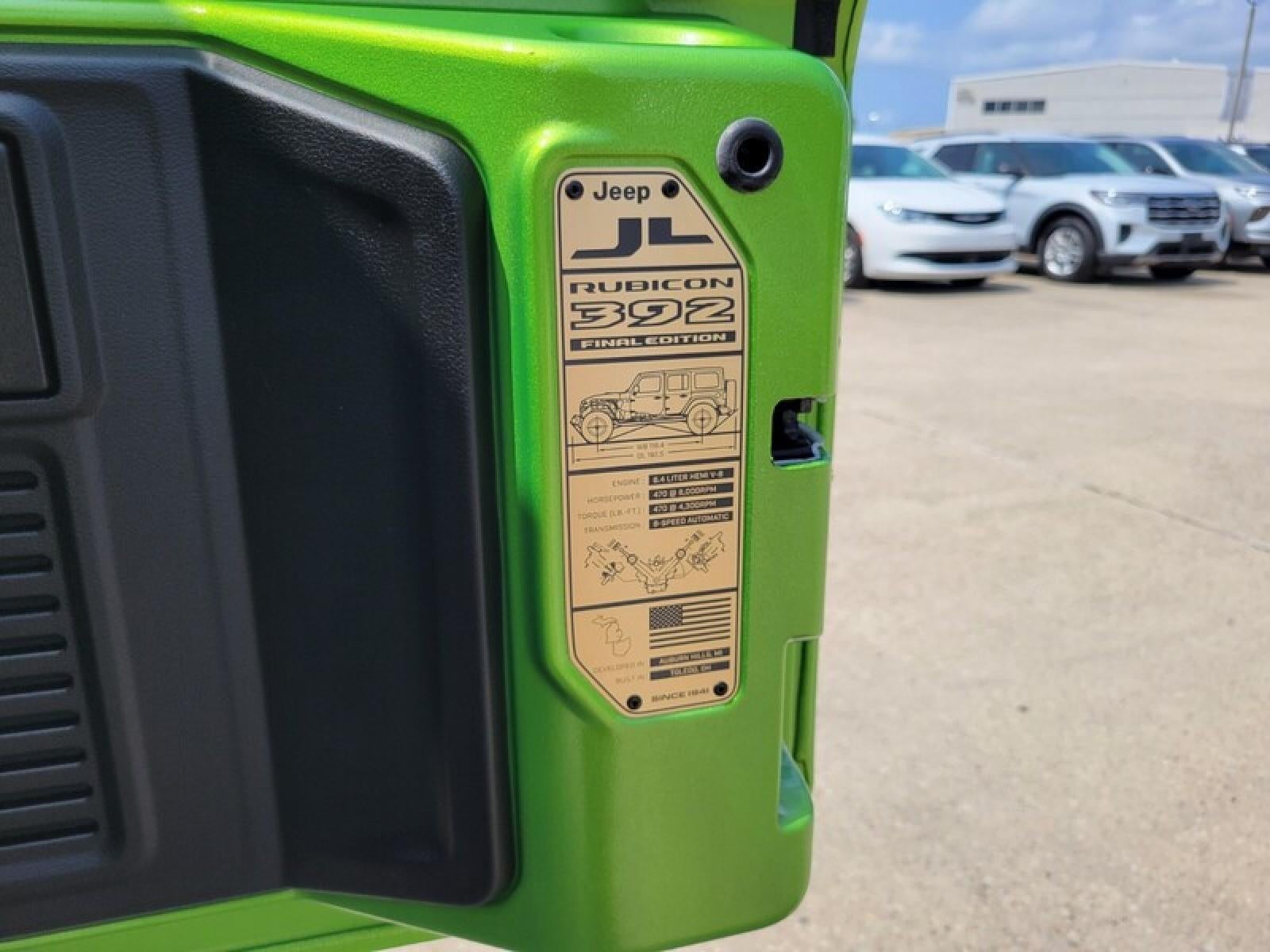 2025 Jeep Wrangler Rubicon 392 Final Edition
