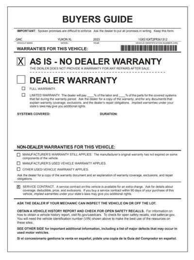 2023 GMC Yukon XL SLT