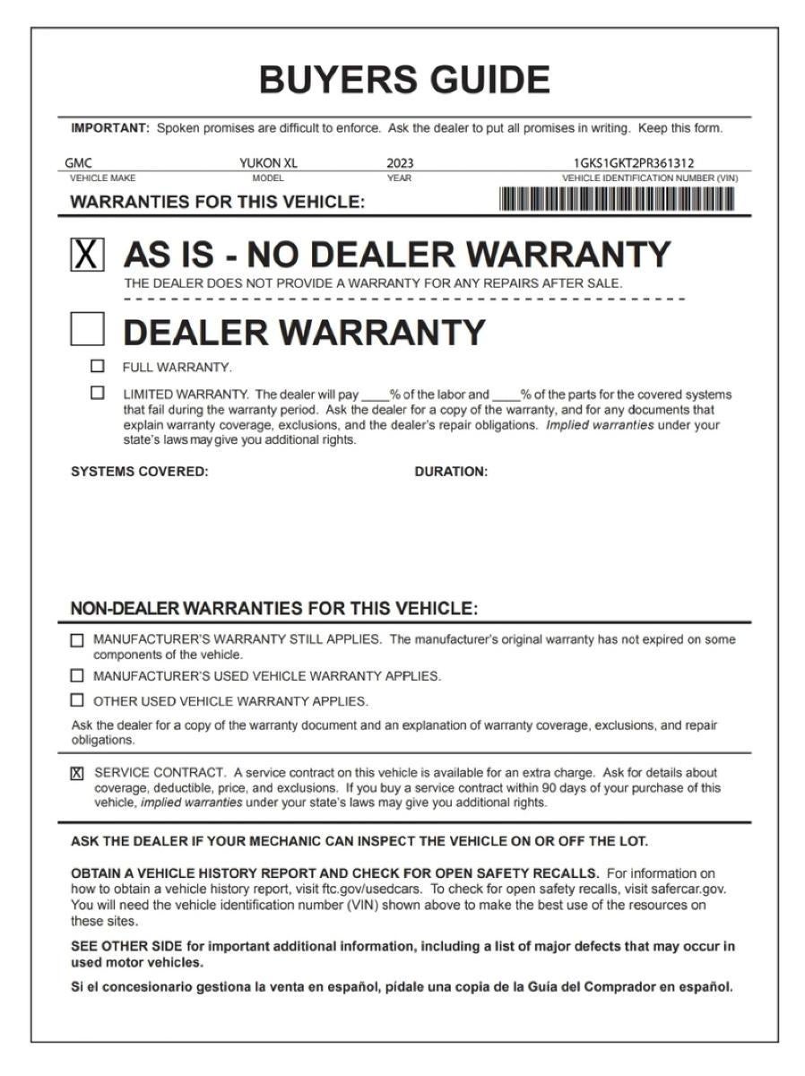 2023 GMC Yukon XL SLT