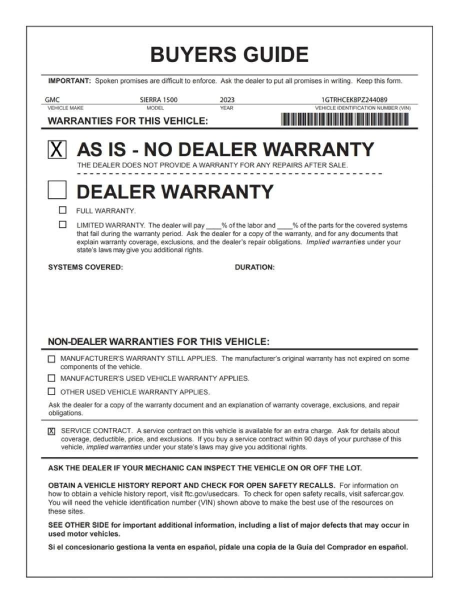 2023 GMC Sierra 1500 Elevation