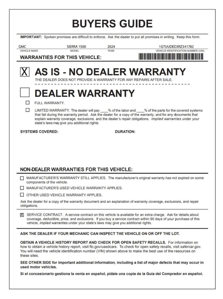 2024 GMC Sierra 1500 SLT