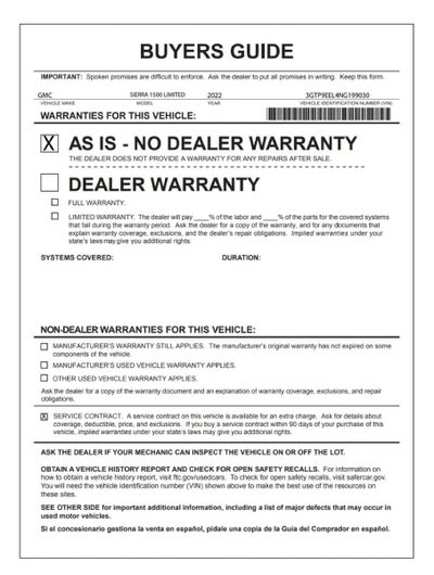 2022 GMC Sierra 1500 Limited AT4