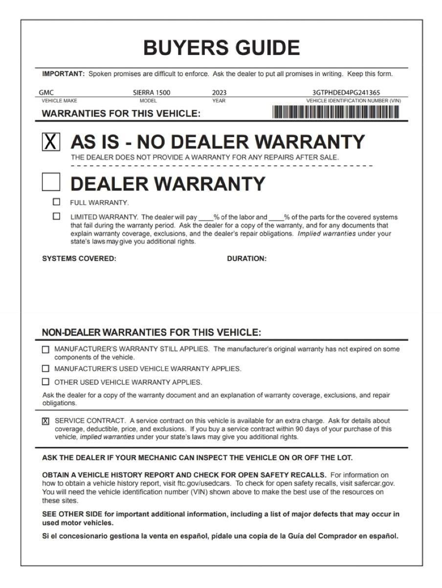 2023 GMC Sierra 1500 SLT
