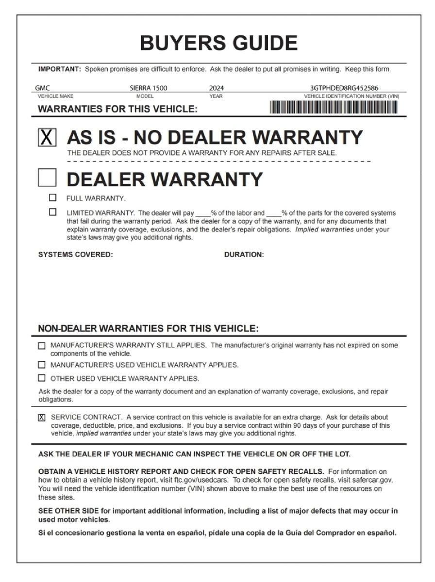 2024 GMC Sierra 1500 SLT