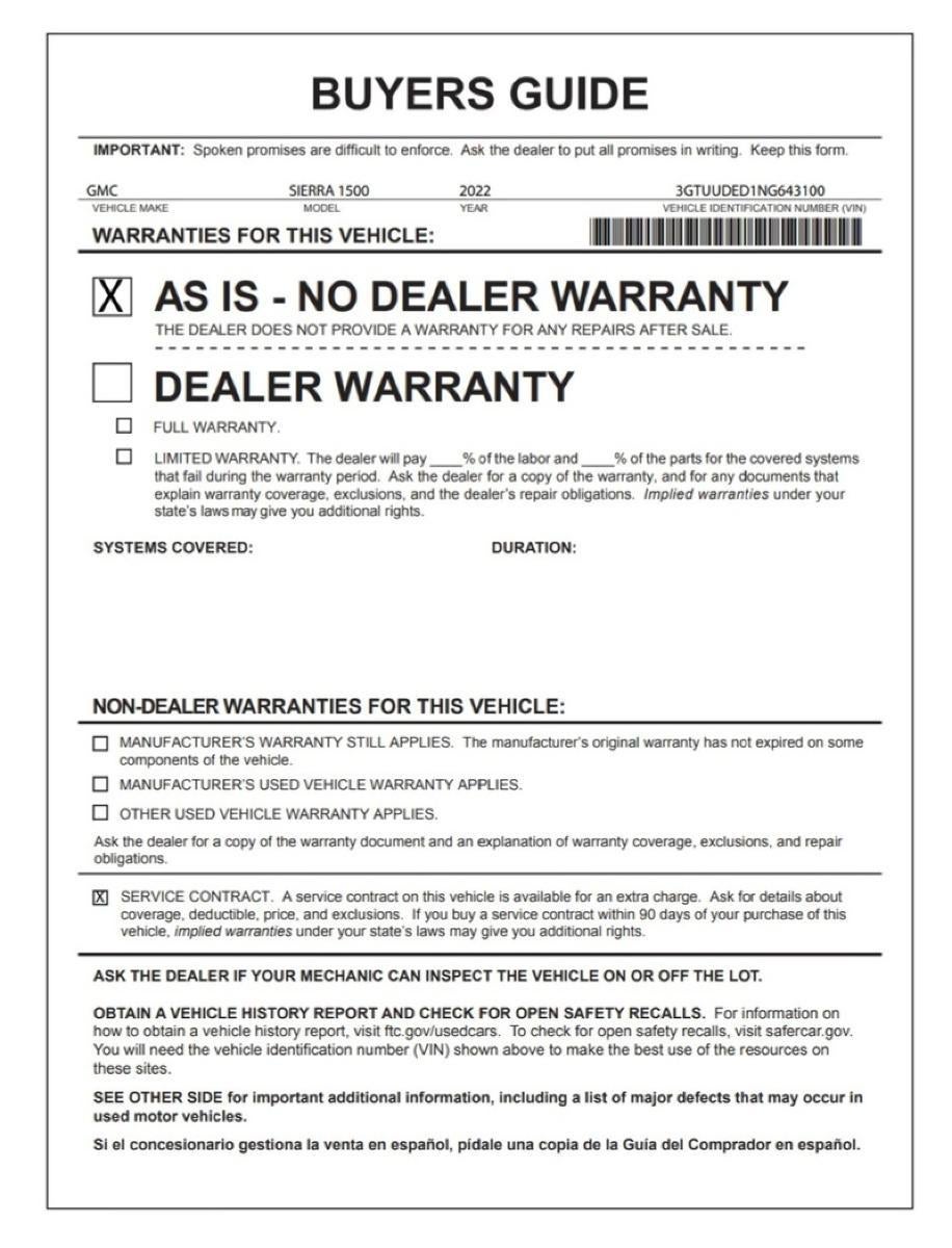 2022 GMC Sierra 1500 SLT