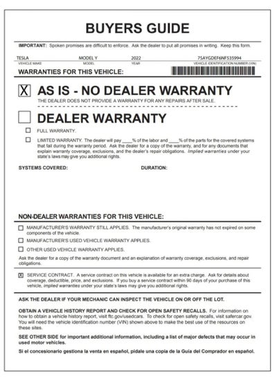 2022 Tesla Model Y Performance