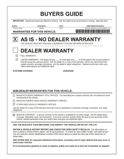 2023 Buick Envision Essence