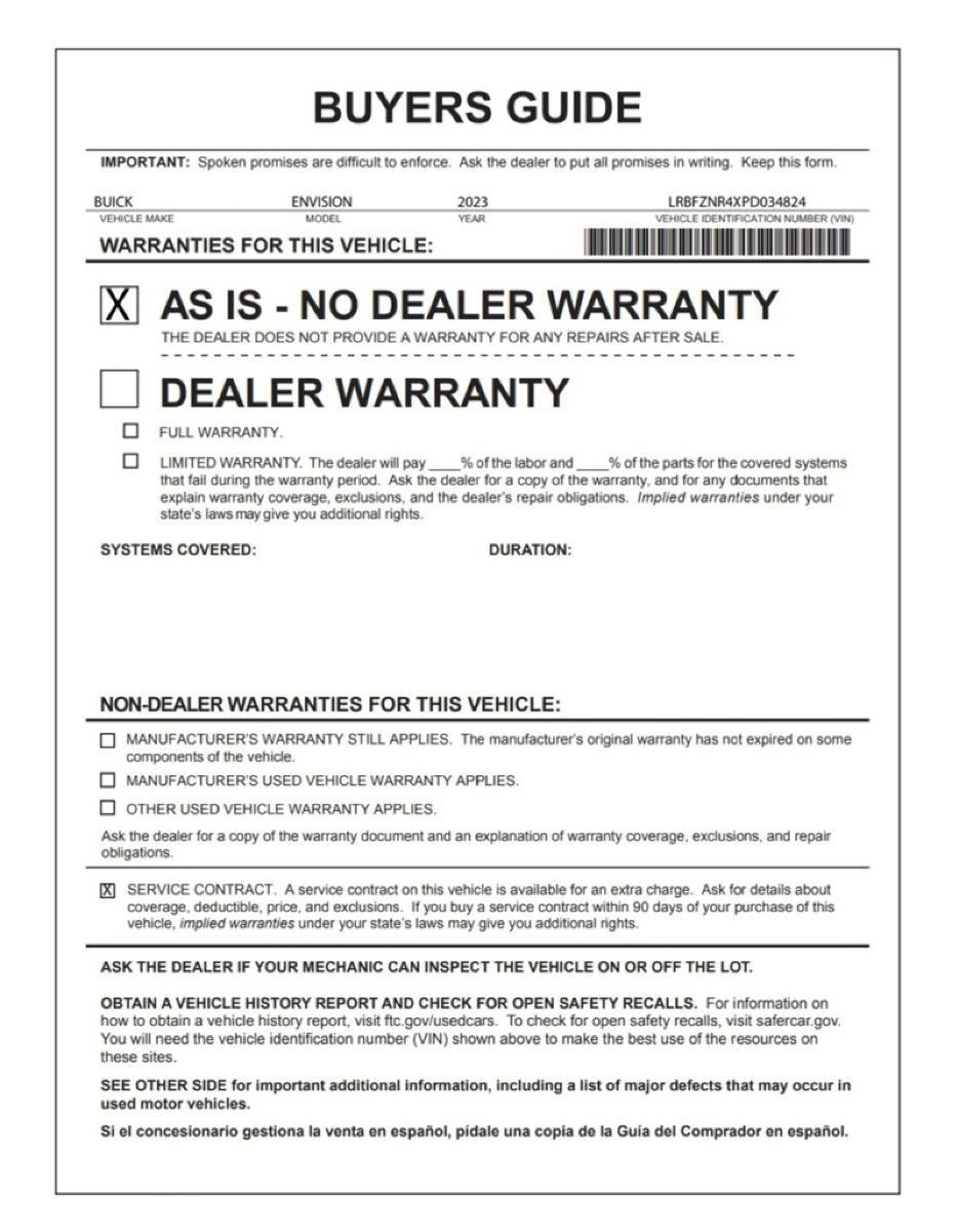 2023 Buick Envision Essence