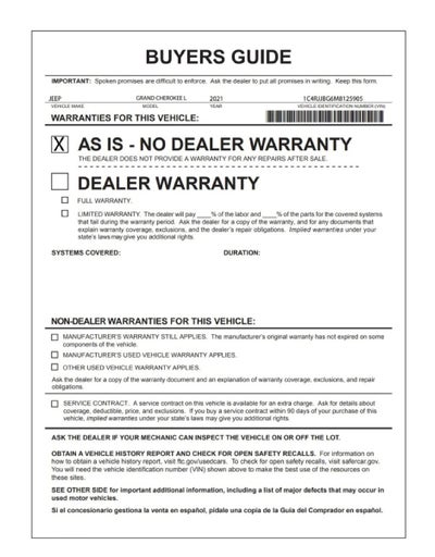 2021 Jeep Grand Cherokee L Limited