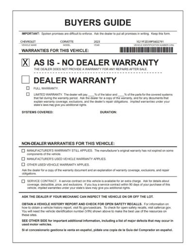 2023 Chevrolet Corvette Z06 3LZ