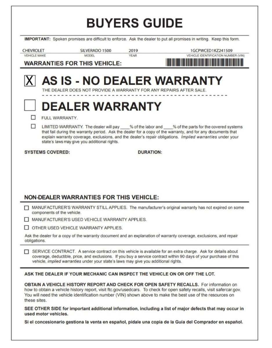 2019 Chevrolet Silverado 1500 LT All Star Edition