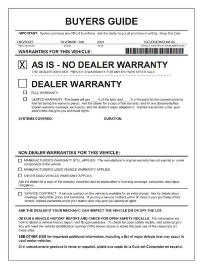 2024 Chevrolet Silverado 1500 LTZ