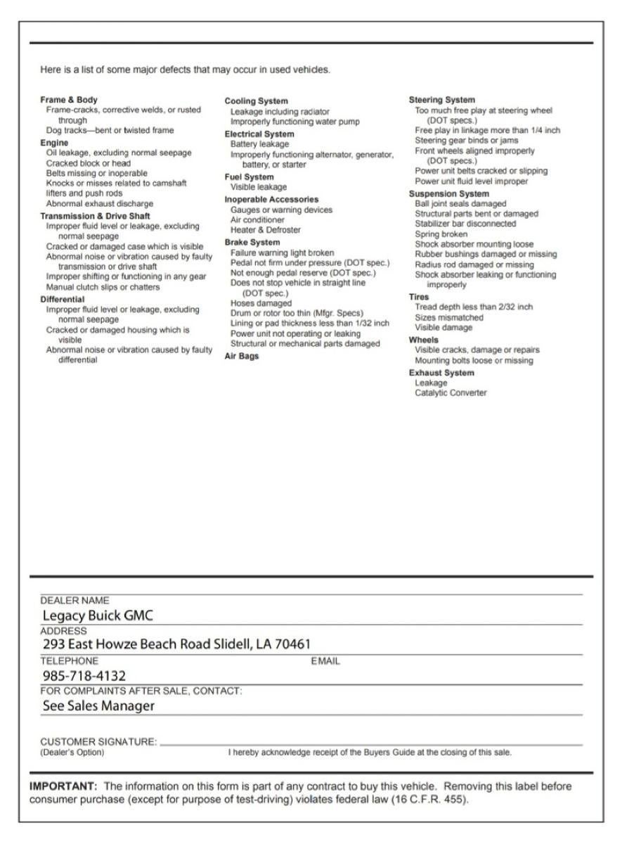 2023 GMC Acadia Denali