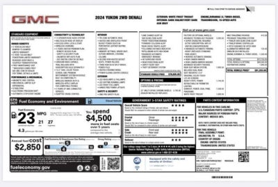 2024 GMC Yukon Denali