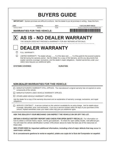 2021 GMC Yukon XL Denali