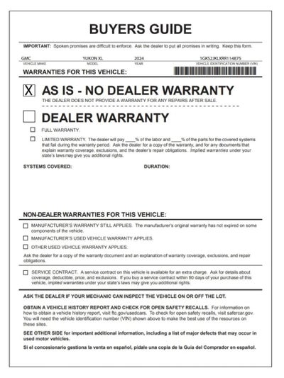 2024 GMC Yukon XL Denali