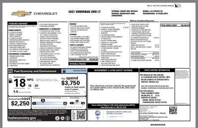 2021 Chevrolet Suburban LT