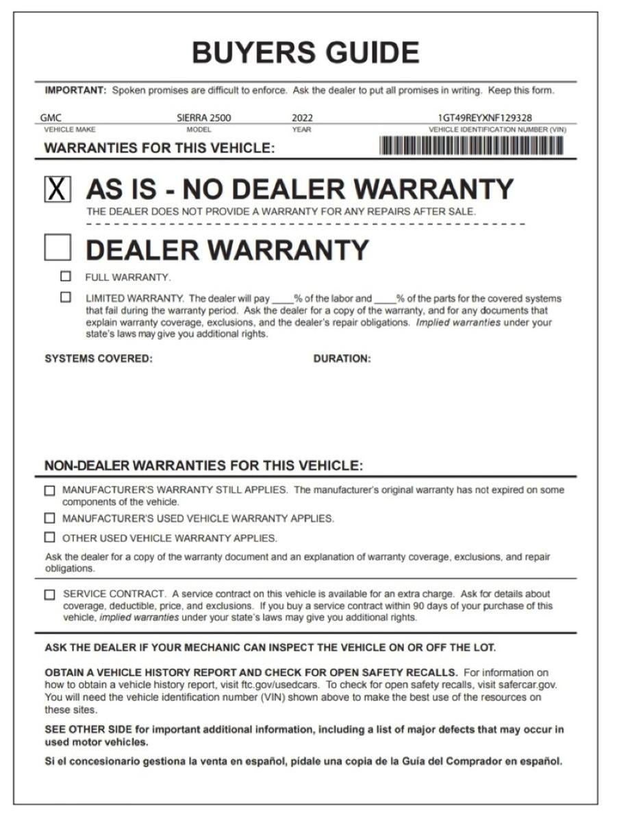 2022 GMC Sierra 2500 HD Denali