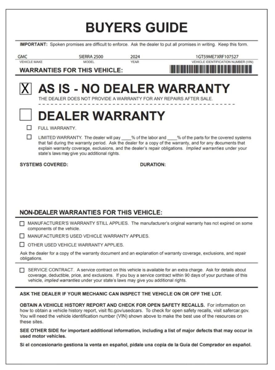 2024 GMC Sierra 2500 HD SLE