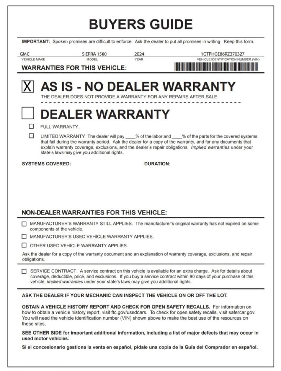 2024 GMC Sierra 1500 Denali