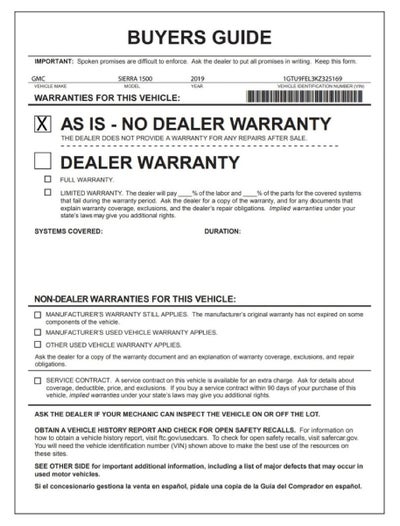 2019 GMC Sierra 1500 Denali