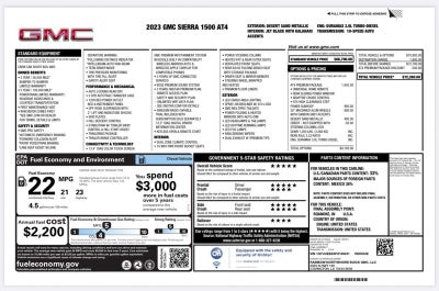 2023 GMC Sierra 1500 AT4