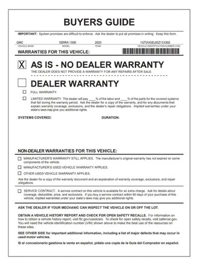 2025 GMC Sierra 1500 Denali
