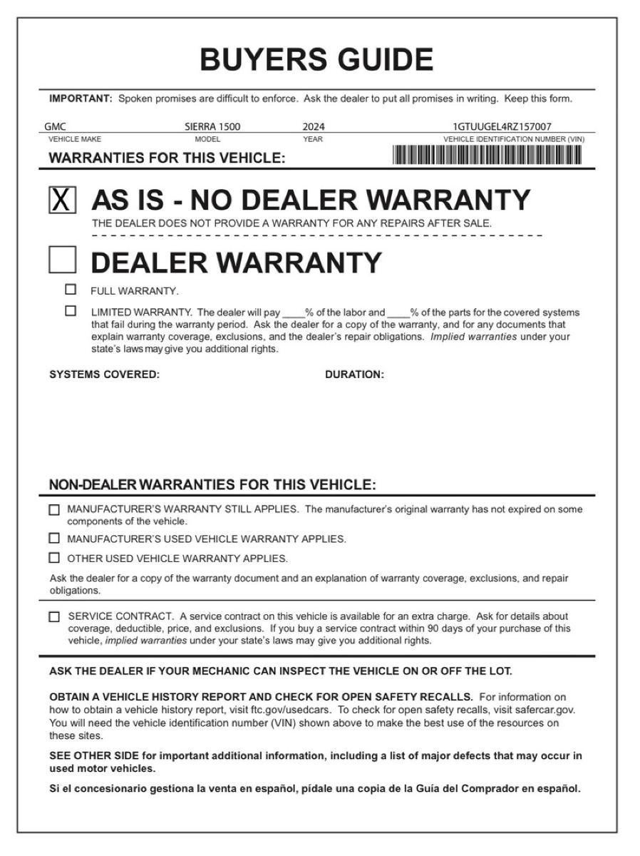 2024 GMC Sierra 1500 Denali