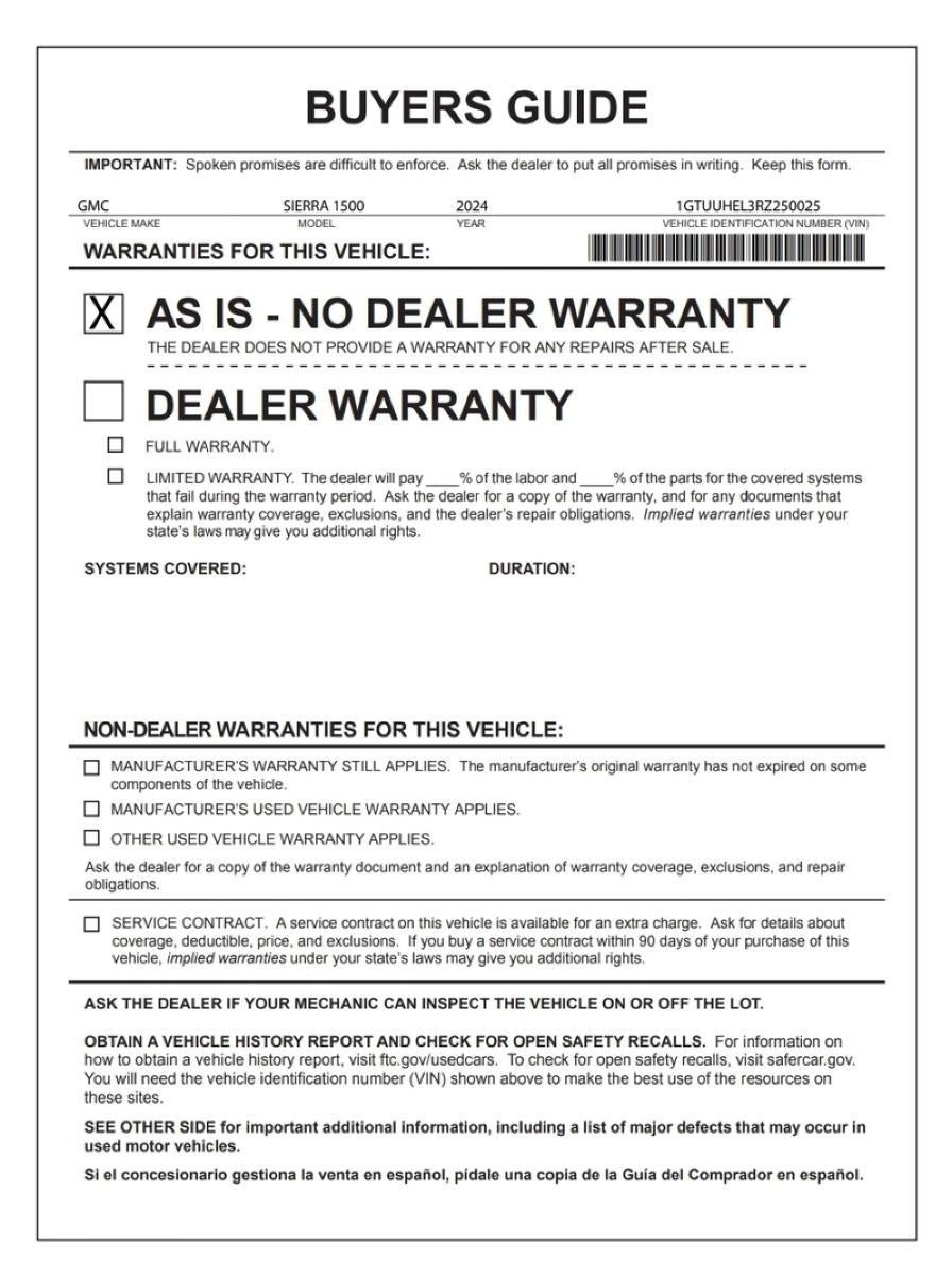 2024 GMC Sierra 1500 Denali Ultimate