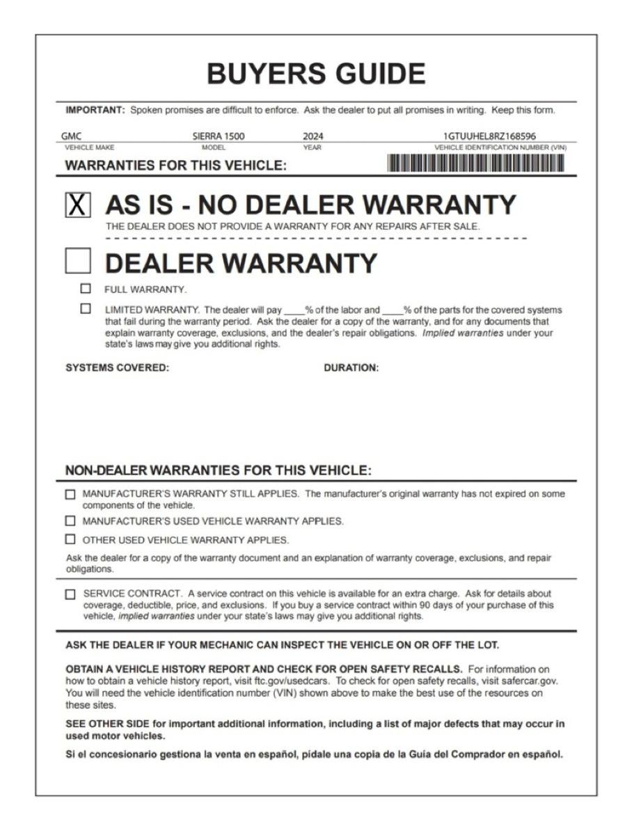 2024 GMC Sierra 1500 Denali Ultimate