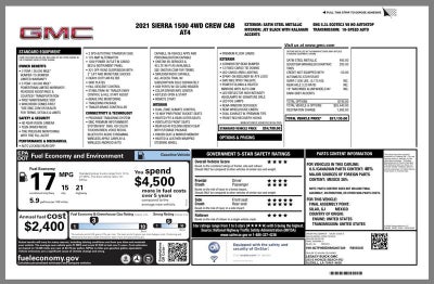 2021 GMC Sierra 1500 AT4