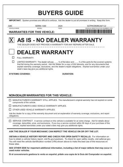 2024 GMC Sierra 1500 Elevation
