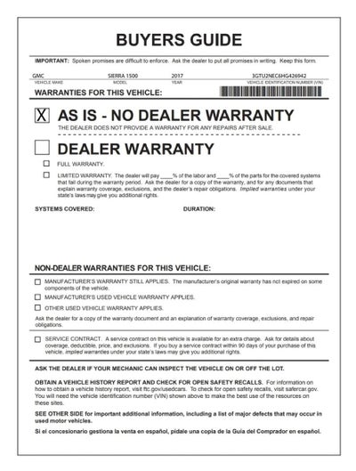 2017 GMC Sierra 1500 SLT