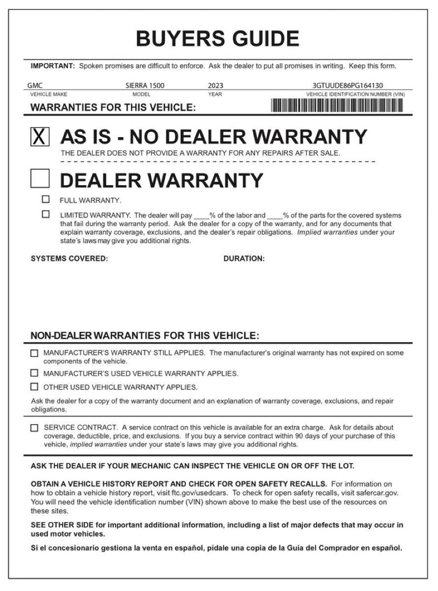 2023 GMC Sierra 1500 SLT