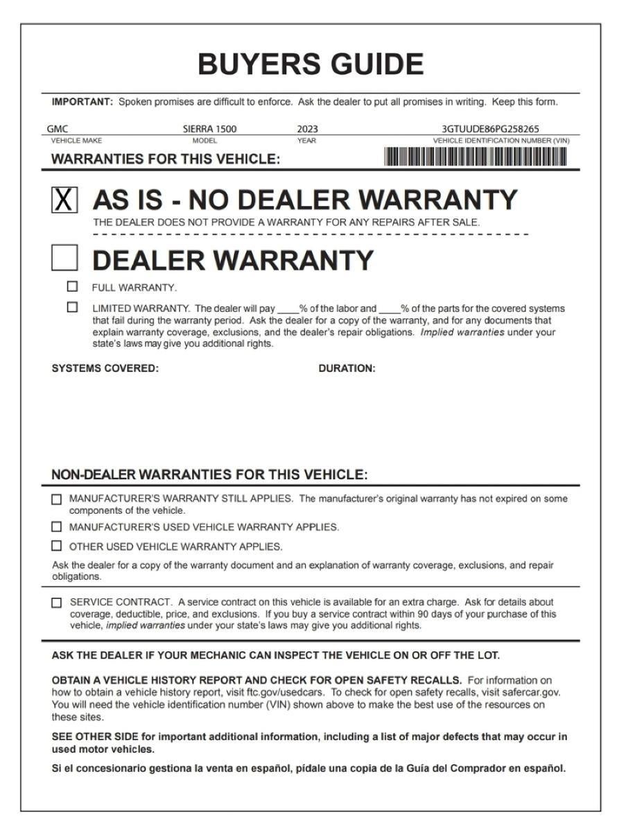 2023 GMC Sierra 1500 SLT