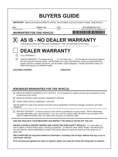 2023 GMC Sierra 1500 SLT