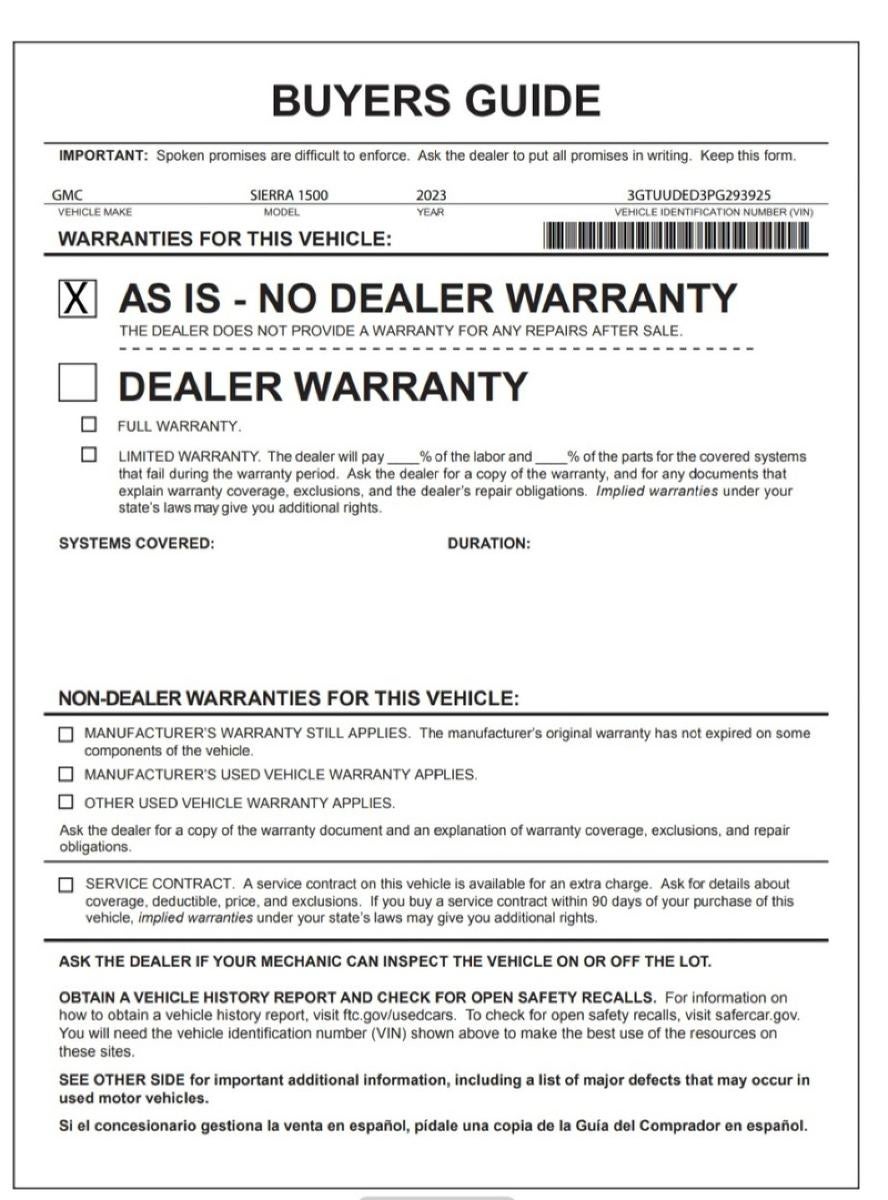 2023 GMC Sierra 1500 SLT