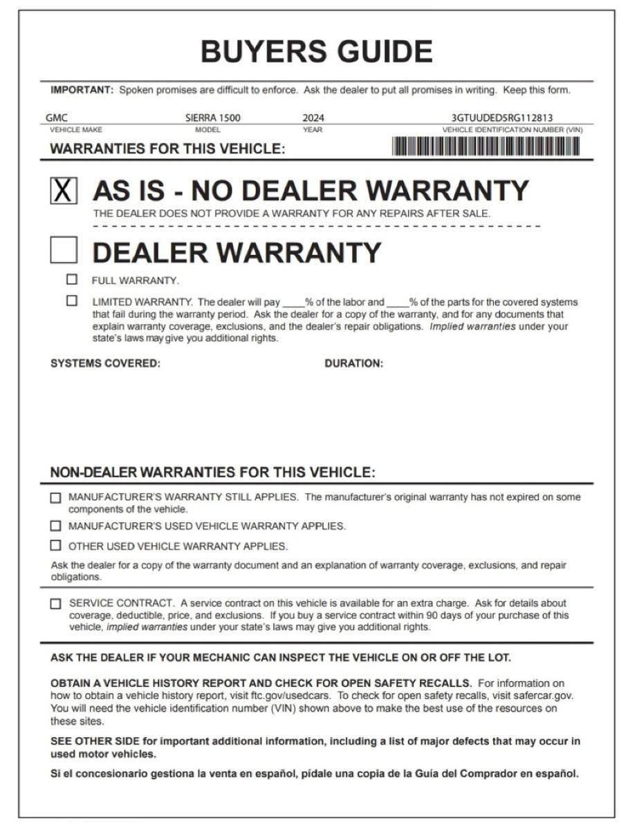 2024 GMC Sierra 1500 SLT