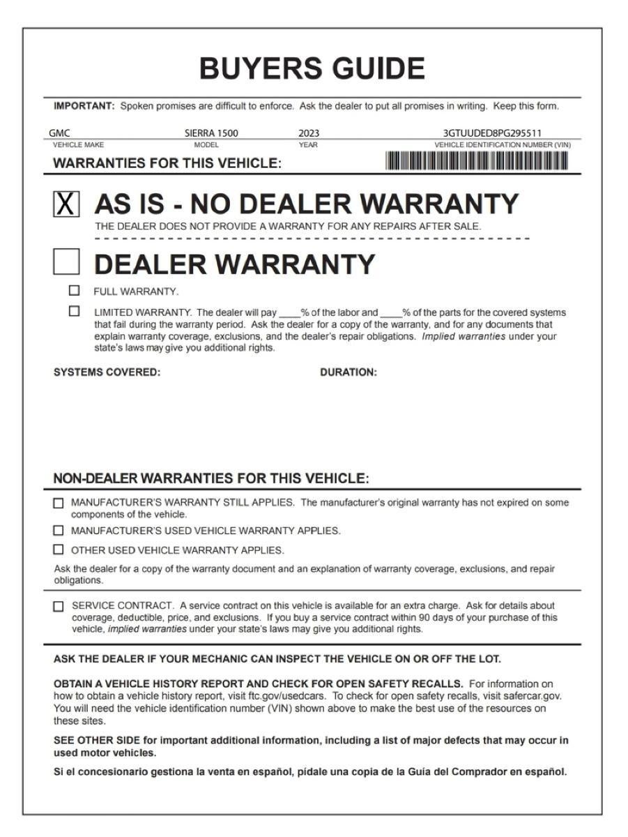 2023 GMC Sierra 1500 SLT