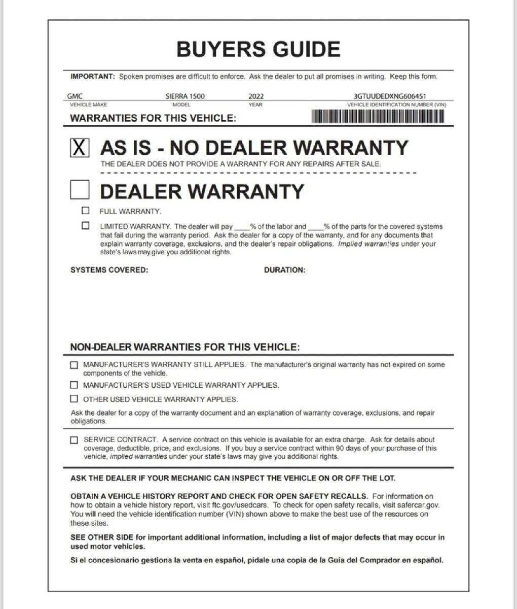 2022 GMC Sierra 1500 SLT