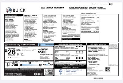 2023 Buick Envision Avenir