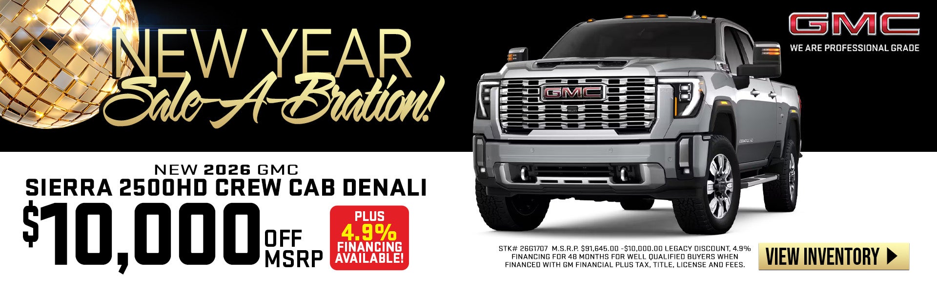 2026 GMC Sierra 2500HD Crew Cab Denali