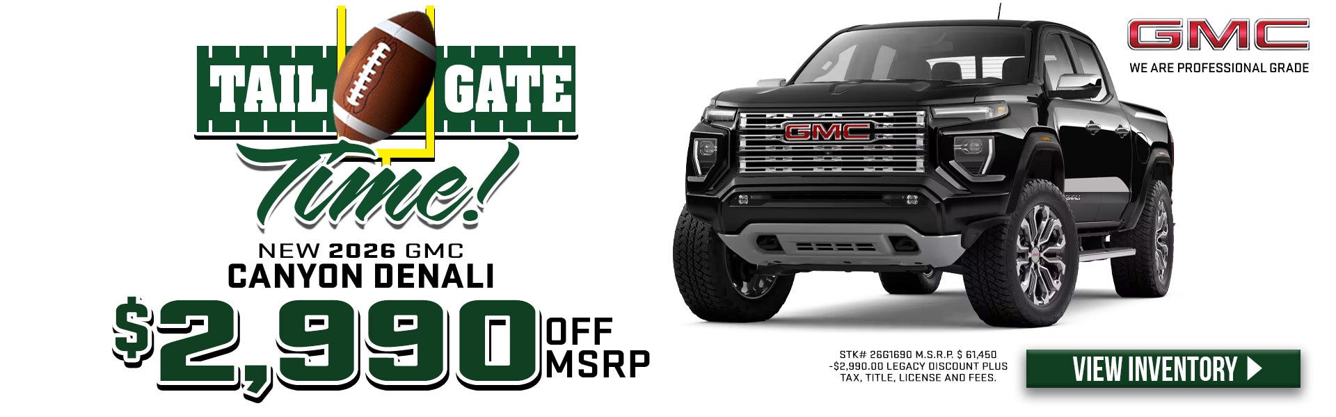 2026 GMC Canyon Elevation