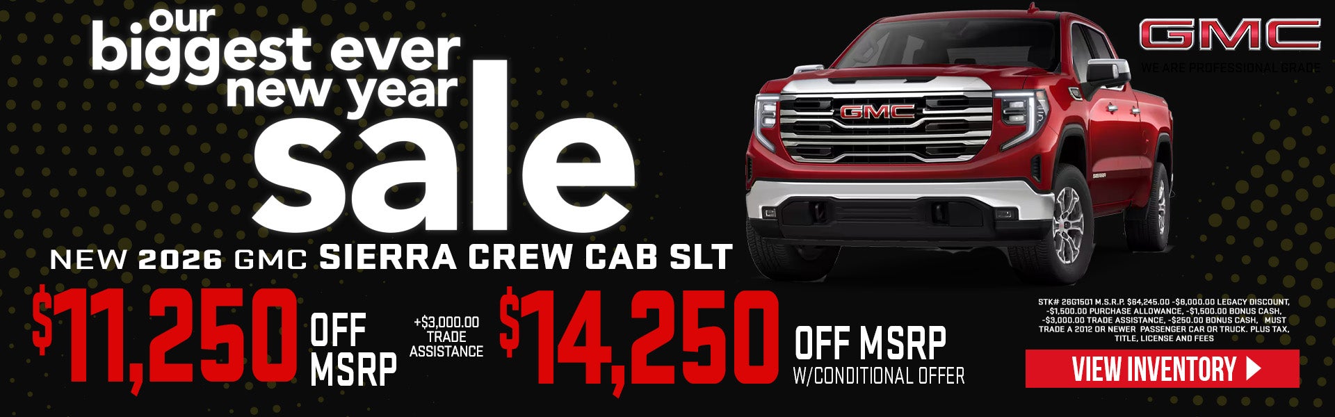 2026 GMC Sierra Crew Cab SLT